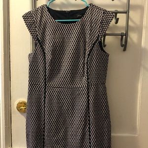 Midi cap sleeve dress